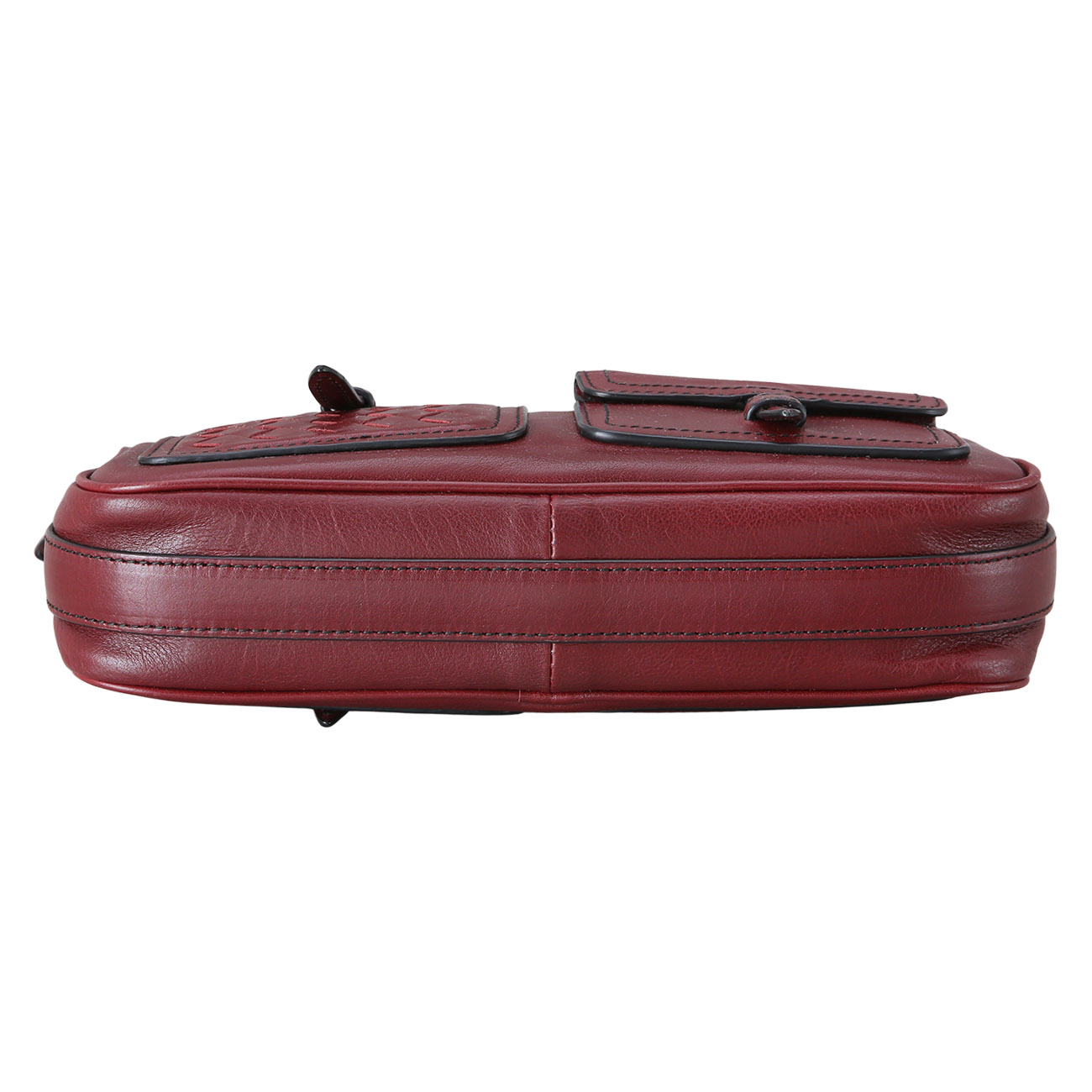 BOTTEGA VENETA(USED)보테가베네타 멀티 포켓 레더 숄더백